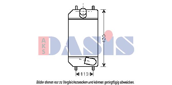 AKS DASIS Интеркулер 027000N